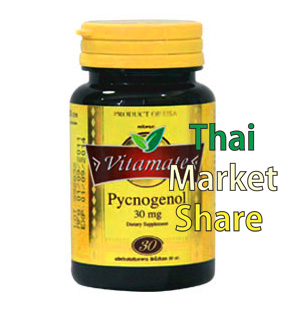 รูปภาพของ Vitamate Pycnogenol 30mg. 30softgel